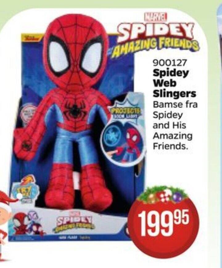 Spidey Web Slingers tilbud hos Buddy Leg