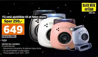 INSTAX PAL KAMERA FUJINSTPALME
