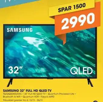 Expert SAMSUNG 32" FULL HD QLED TV TQ32Q50AEUXXC tilbud