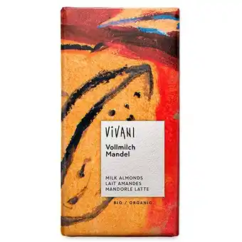 Helsam Vivani chokolade lys ø m. hele - 100 g tilbud