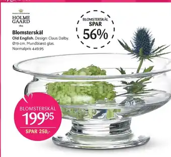 Kop & Kande Holmegaard skål tilbud