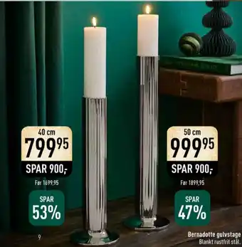 Imerco Georg jensen lysestage tilbud