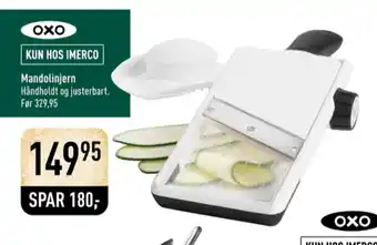 Imerco Oxo mandolinjern tilbud