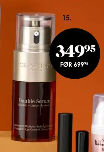 Matas Clarins double serum tilbud