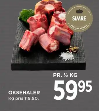 MENY OKSEHALER tilbud