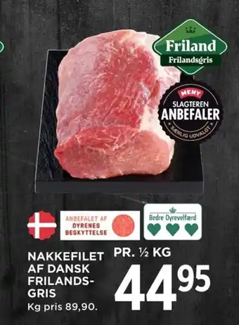 MENY NAKKEFILET AF DANSK FRILANDS-GRIS tilbud