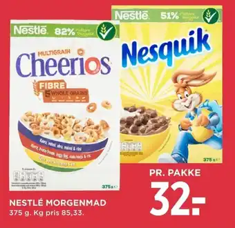 MENY NESTLÉ MORGENMAD tilbud