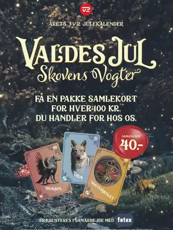 Føtex Valdes jul skovens vogter - samlealbum tilbud