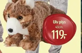 Føtex Ulv plys tilbud