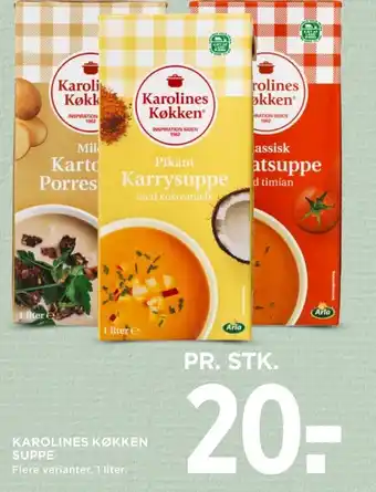 MENY KAROLINES KØKKEN SUPPE tilbud