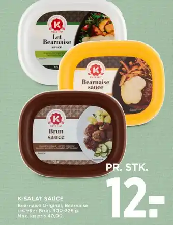 MENY K-SALAT SAUCE tilbud