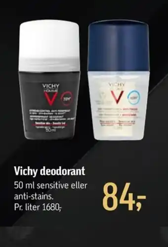 Føtex Vichy deodorant tilbud