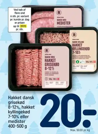 REMA 1000 Peter og lene medister tilbud