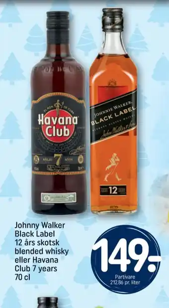 Black label whisky