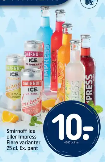 Smirnoff ice rtd