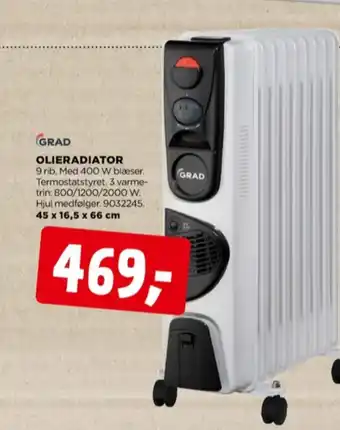 jem & fix Grad olieradiator tilbud
