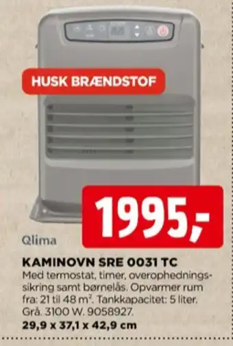 jem & fix Qlima kaminovn tilbud