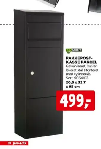 jem & fix Garden postkasse tilbud