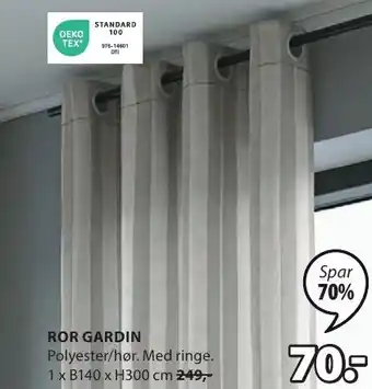 JYSK ROR GARDIN tilbud