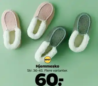 Netto Hjemmesko tilbud