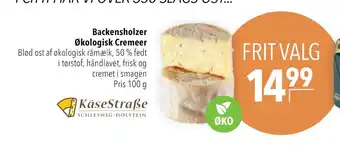 Citti Backensholzer økologisk cremeer tilbud