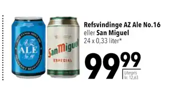 Citti Refsvindinge az ale no.16 eller san miguel tilbud