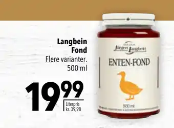 Citti Langbein fond tilbud