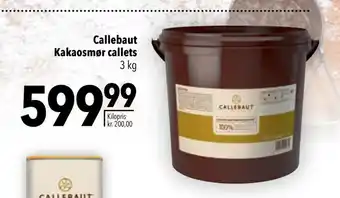 Callebaut kakaosmør callets