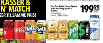 Citti Coca-cola, fanta, tuborg squash, sprite , carlsberg sport eller ramlösa tilbud