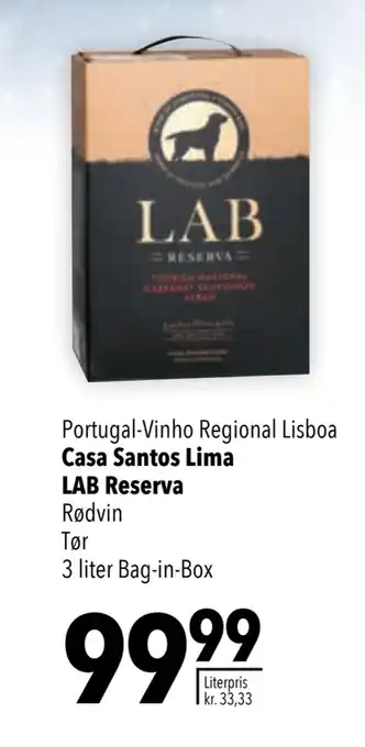 Casa santos lima lab reserva