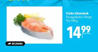 Citti Friske laksesteak tilbud