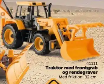 Buddy Leg Traktor med frontgrab og rendegraver tilbud