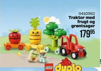 Buddy Leg Traktor med frugt og grøntsager tilbud