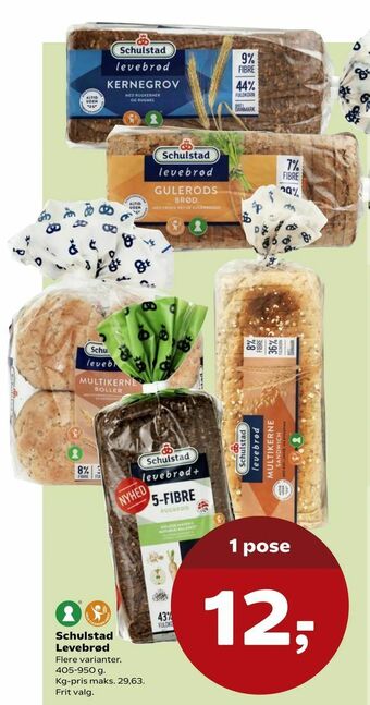 Kvickly Schulstad Levebrød tilbud