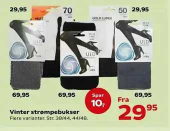 Kvickly Vinter strømpebukser tilbud