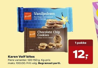 Kvickly Karen Volf bites tilbud