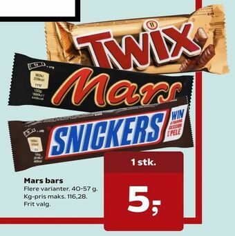 Mars bars