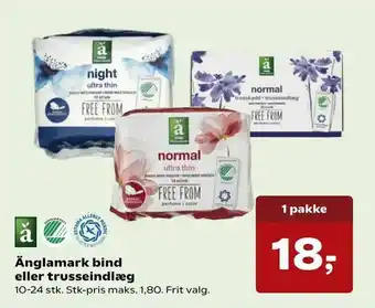 Änglamark bind eller trusseindlæg