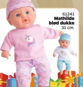 Mathilde blød dukke 31 cm.
