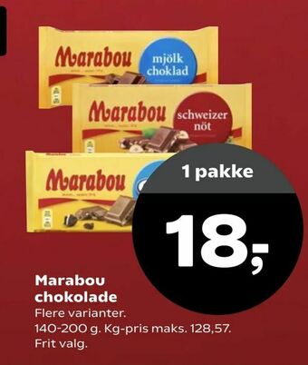 Marabou chokolade
