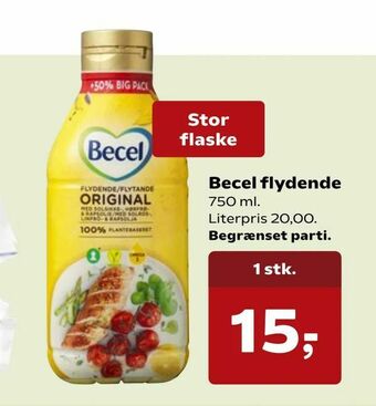 Kvickly Becel flydende tilbud