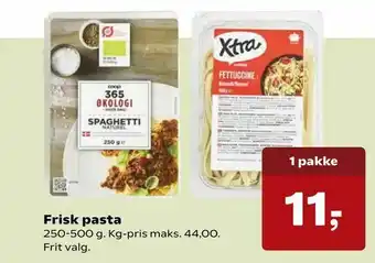 Kvickly Frisk pasta tilbud