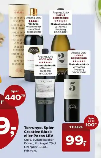 Terrunyo, Spier Creative Block eller Pocas LBV