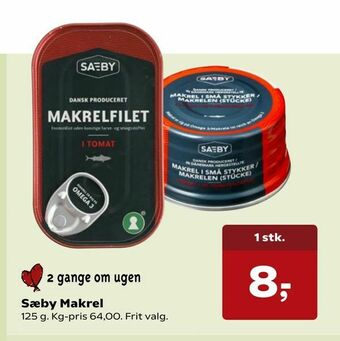 Kvickly Sæby Makrel tilbud
