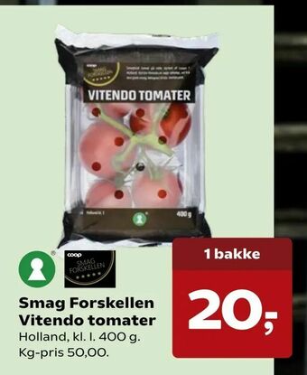 SuperBrugsen Smag Forskellen Vitendo tomater tilbud