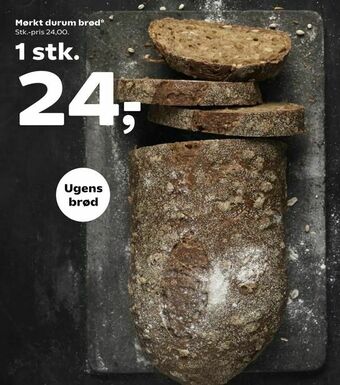 SuperBrugsen Mørkt durum brød tilbud