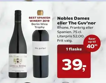 SuperBrugsen Nobles Dames eller The Guv'nor tilbud