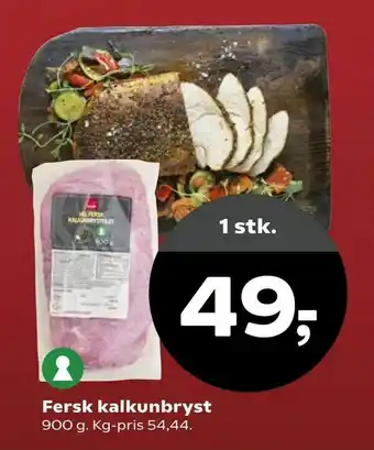 Fersk kalkunbryst