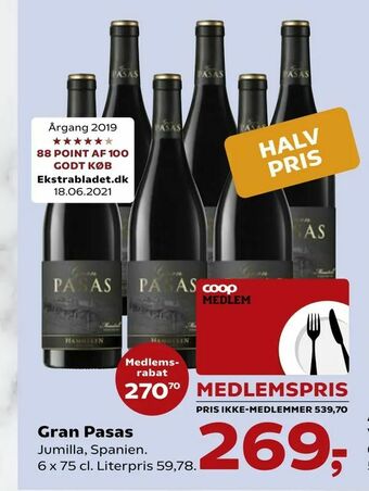 SuperBrugsen Gran Pasas tilbud
