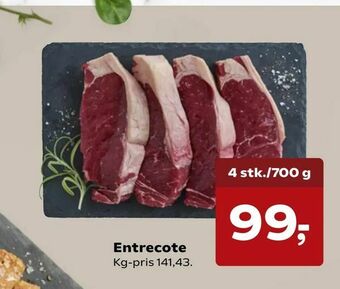 SuperBrugsen Entrecote tilbud